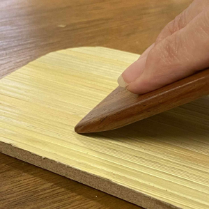 Plioir en bois Marqueterie de Paille en bois de granadillo