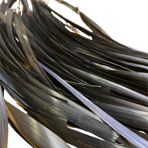 paille de seigle aplanie   noir violine   10g