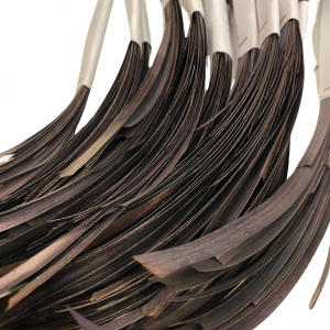 Paille de seigle Aplanie - noir violine - 10g