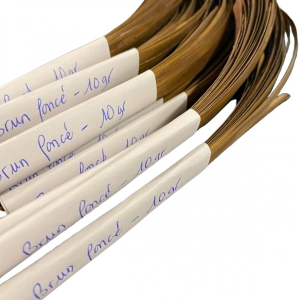 Paille de seigle Aplanie - Marron sépia - 10 gr