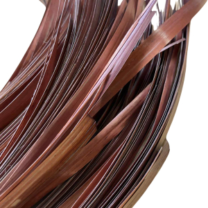 paille de seigle aplanie   marron cuivre   10 gr